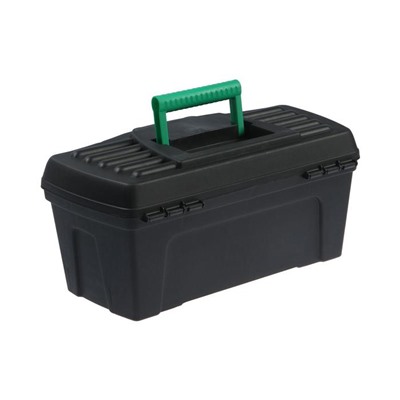 Ящик для инструмента ТУНДРА, 16", 410 х 220 х 190 мм, пластиковый, съемный лоток