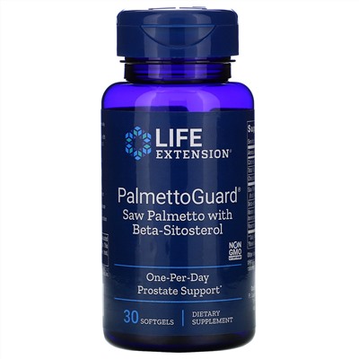 Life Extension, PalmettoGuard Saw Palmetto with Beta-Sitosterol, 30 Softgels