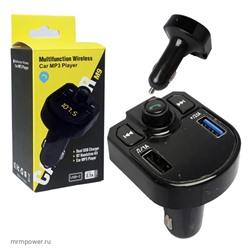Автомобильный FM-трансмиттер - M-9 Bluetooth (черный)