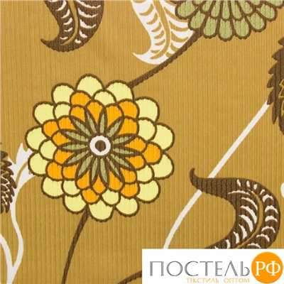 Набор штор "Экономь и Я" 145х250 см - 2 шт., Цветы и листья, полиэфир