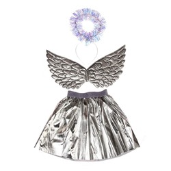 Карнавальный набор «Ангел», 3 предмета: ободок, крылья, юбка