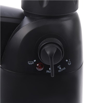 Кофеварка FIRST Espresso FA-5475BK, 800 Вт, 0.35 л, капучинатор, черный