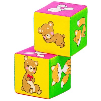 Набор мягких кубиков «Мама и Малыш»