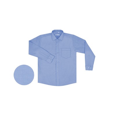 Школьный комплект с жилетом и голубой рубашкой 60111-22741