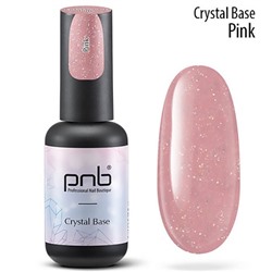 Светоотражающая база розовая Crystal Base PNB 8 мл