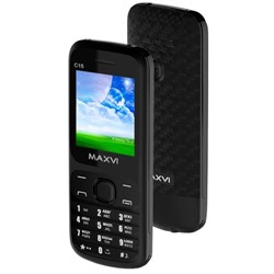 Сотовый телефон Maxvi C15 Black