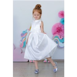 Платье нарядное для девочки MINAKU «Мерелин», рост 116 см, цвет белый
