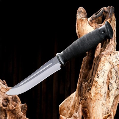 Нож охотничий «Кабальеро» Н90, ст. ЭИ-107, рукоять текстолит, микропора, 25,5 см