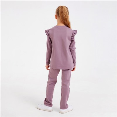 Комплект детский (джемпер, брюки) MINAKU: Casual Collection цвет лемезит, рост 104