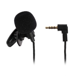 Микрофон RITMIX RCM-102, в комплекте держатель-клипса, разъем 3.5мм, кабель 1.2м