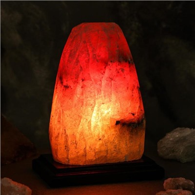 Соляная лампа "Гора Эльбрус", 22 см, 3-4 кг
