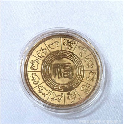 Сувенирная монета Бык SF6422 Заказ от 3х шт.