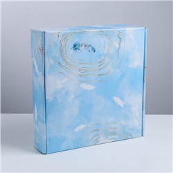 Складная коробка «Вдохновение», 34.3 × 34.9 × 8.5 см