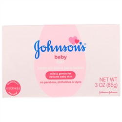 Johnson & Johnson, Детское мыло, 3 унции (85 г)