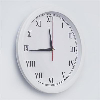 Часы настенные, серия: Классика, плавный ход, d=28 см