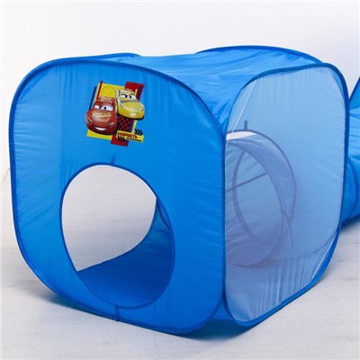 Палатка детская игровая с туннелем "Скорость на максимум!" Тачки