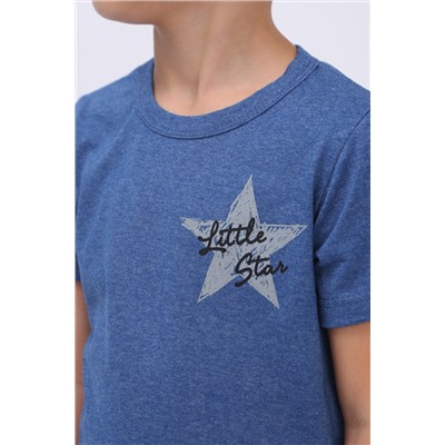 Детская футболка Маленькая звезда синий арт. ФУ/М-звезда-синий