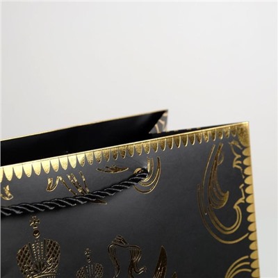 Пакет подарочный Gold Russia, 32 × 26 × 12 см   5288986