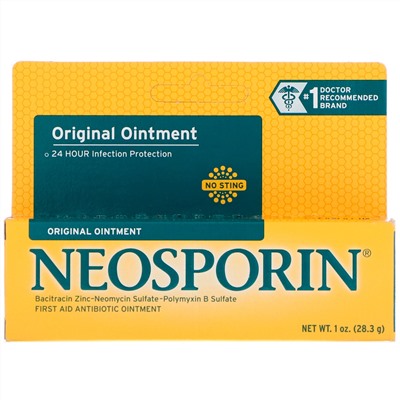 Neosporin, Оригинальная мазь, 28,3 г (1 унция)