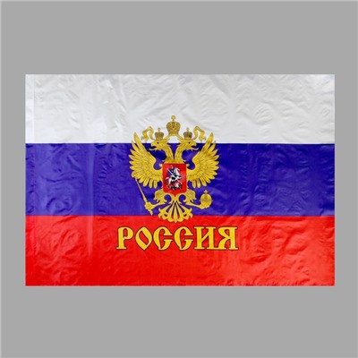 Флаг России с гербом, 90 х 145 см