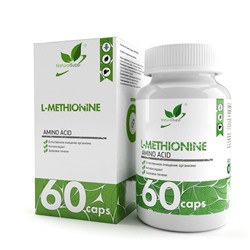 Аминокислота L-Метионин L-Methionine Naturalsupp 60 капс.