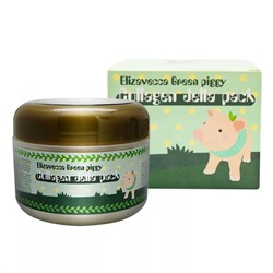 Elizavecca Маска для лица желейная с коллагеном ЛИФТИНГ Green Piggy Collagen Jella Pack, 100 мл