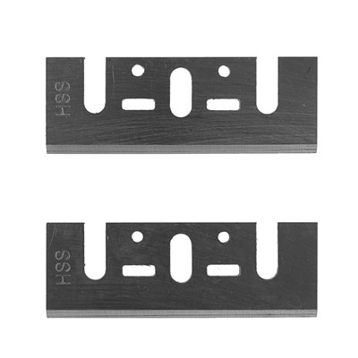 Ножи для электрорубанка ТУНДРА, HSS, 82 x 29 мм, 2 шт.
