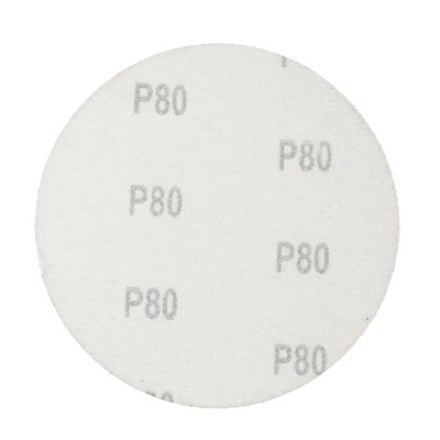 Круг абразивный шлифовальный под липучку ON 19-05-003, 125 мм, Р80, 10 шт.