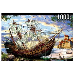 Пазлы «Корабль на мели», 1000 элементов
