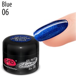 Гель-паста «Shimmer» PNB 06 Синий 5 мл