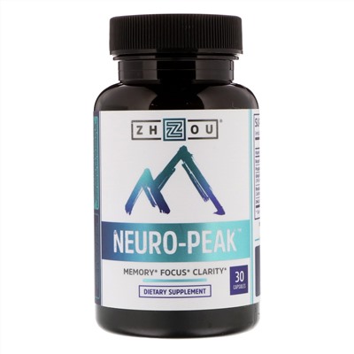Zhou Nutrition, Neuro-Peak, 30 капсул