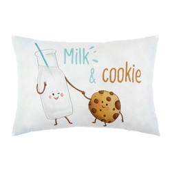 Подушка "Крошка Я" Milk&Cookie, 30х47 см, 100% хлопок, синтепон