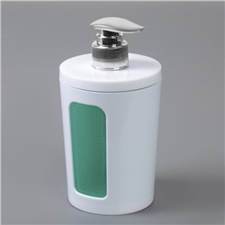 Диспенсер для жидкого мыла Scarlet, 330 мл, цвет прозрачно-мятный