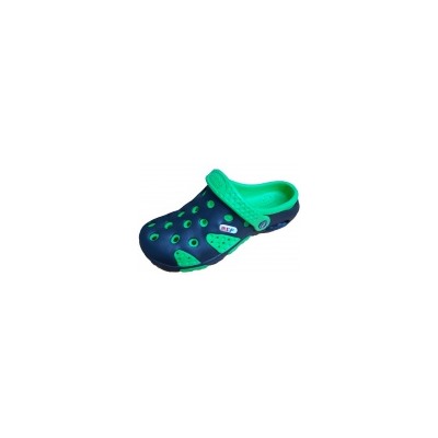 Туфли Эмальто кроксы для мальчика т-034р зеленый