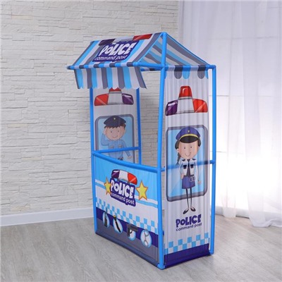 Детский игровой тент «Полицейский участок» 60×80×99 см