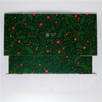 Складная коробка «С новым годом», 30,7 × 22 × 9,5 см