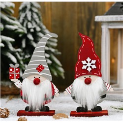 Новогоднее украшение Дед Мороз HAPPYXMAS KR47282