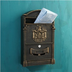 Ящик почтовый №4010В, старая бронза