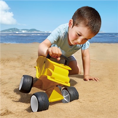 Машинка игрушка для песка «Багги в Дюнах», жёлтая