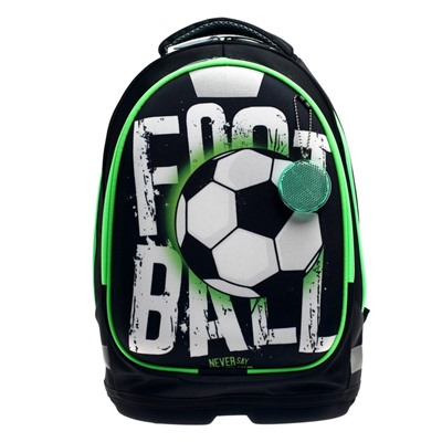 Рюкзак каркасный школьный Calligrata "Мяч" + мешок для обуви, 39 х 28 х 18 см