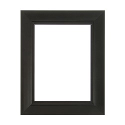 Рама для картин (зеркал) 18 х 24 х 4 см, дерево, «Классика», цвет чёрный