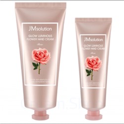 JMsolution Набор кремов с экстрактом розы Glow Luminous Flower Hand Cream,50мл+100мл