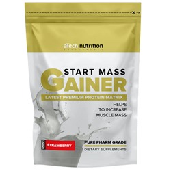 Гейнер со вкусом ванили Gainer Start Mass aTech Nutrition 1000 гр.