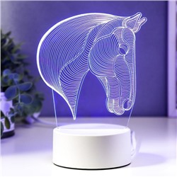 Светильник "Лошадь" LED RGB от сети