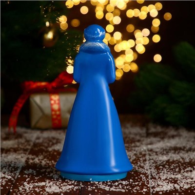 Снегурочка пластик 22х9,5 см, синий
