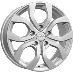 Диск литой K&K Terrano-SN (КС704) 6.5x16 5x114.3 ET50 d66.1 сильвер Арт.65848