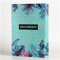 Папка для семейных документов «Documents», 12 файлов, 4 комплекта, А4