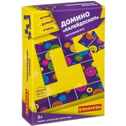 Домино "Калейдоскоп"-настольная игра BONDIBON.