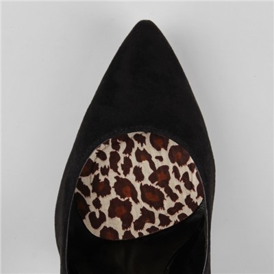 Полустельки для обуви «Леопард», силиконовые, на клеевой основе, пара