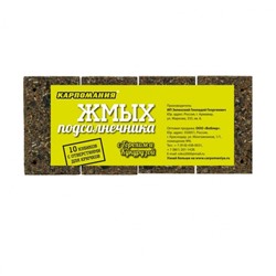 Жмых подсолнечный кубики Карпомания Горох/Кукуруза 10 шт
